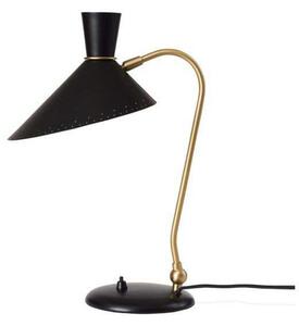 Lampa Stołowa Warm Nordic, Bloom, czarny, salon, metal, vintage