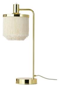 Lampa Stołowa Warm Nordic, Fringe, beżowy, salon, metal, vintage