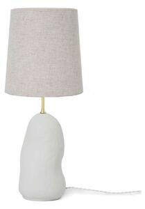 Lampa Stołowa ferm LIVING, biały, salon, tkanina | tekstylia