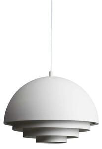 Lampa Wisząca Warm Nordic, Milieu Colour, ściemnialny, biały, salon, metal, skandynawski
