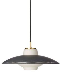 Lampa Wisząca Warm Nordic, Opal Shade, ściemnialny, szary, jadalnia, metal, skandynawski