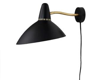 Lampa Ścienna Warm Nordic, Lightsome, czarny, salon, metal, skandynawski
