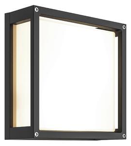 Zewnętrzna Lampa Lucande, Aurelien, ściemnialny, czarny, taras, metal, nowoczesny