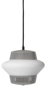 Lampa Wisząca Warm Nordic, Opal Arch, ściemnialny, szary, jadalnia, metal, design