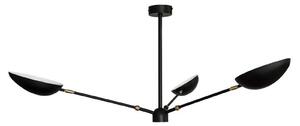 Lampa Sufitowa Watt & Veke, ściemnialny, czarny, salon, metal, nowoczesny
