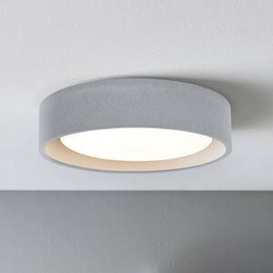 Beacon Lighting Lampa sufitowa Beacon Uno, szary, beton, Ø 27 cm, GX53