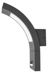 Zewnętrzna Lampa Lucande, Juvia, czarny, metal, nowoczesny