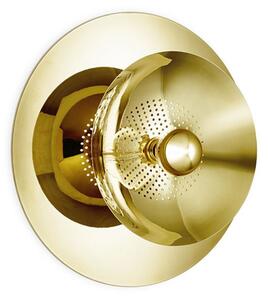 Lampa Ścienna DESIGN BY US, złoty | mosiężny, salon, metal