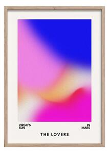 Obraz drukowany z ramą w zestawie 50x70 cm Love Flow – Styler