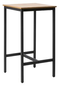Stolik barowy w dekorze dębu 60x60 cm Cesura – Unique Furniture
