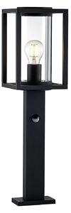 Zewnętrzna Lampa Lucande, Ferda, czarny, taras, aluminium, nowoczesny
