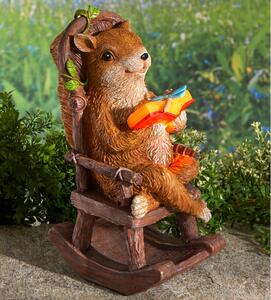 ASTOREO Solarna wiewiórka z książką