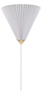Lampa Ścienna Globen Lighting, biały, tkanina | tekstylia