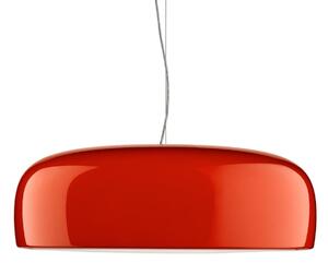 Lampa Wisząca FLOS, SMITHFIELD S, ściemnialny, czerwony, salon, metal, design