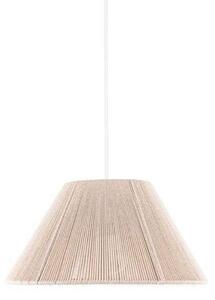 Lampa Wisząca Globen Lighting, beżowy, jadalnia, tkanina | tekstylia
