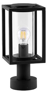 Zewnętrzna Lampa Lucande, Ferda, ściemnialny, czarny, taras, aluminium, nowoczesny