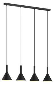 Lampa Wisząca Arcchio, Tadej, ściemnialny, czarny, salon, metal, nowoczesny