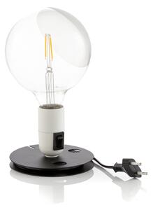 Lampa Stołowa FLOS, Lampadina, biały, salon, metal, design