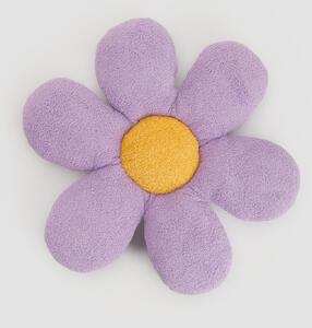 Reserved - Dekoracyjna poduszka kwiatek - Fioletowy