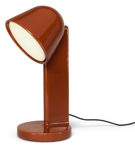 Lampa Stołowa FLOS, Céramique Down, ściemnialny, czerwony, salon, ceramika, design