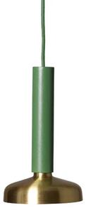 Lampa Wisząca Pholc, zielony, salon, metal