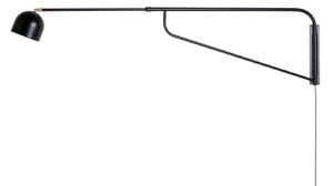 Lampa Ścienna Pholc, czarny, metal