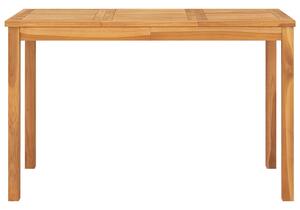 Stół ogrodowy, 120 x 70 x 77 cm, lite drewno tekowe