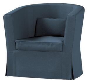 Pokrowiec na fotel Ektorp Tullsta kolor niebieski tkanina strukturalna
