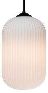 Lampa Wisząca Dyberg Larsen, Riflet, ściemnialny, biały, salon, szkło