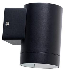 Zewnętrzna Lampa Dyberg Larsen, Stege, czarny, aluminium, design
