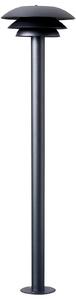 Zewnętrzna Lampa Dyberg Larsen, DL20 Outdoor, ściemnialny, czarny, metal, skandynawski