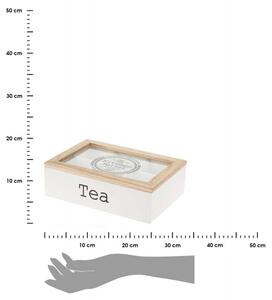 Pudełko na herbatę 6 przegródek Tea box