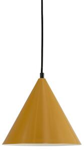Lampa Wisząca Dyberg Larsen, Ron, ściemnialny, żółty, salon, metal, skandynawski