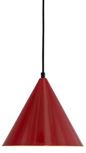 Lampa Wisząca Dyberg Larsen, Ron, ściemnialny, czerwony, salon, metal, skandynawski