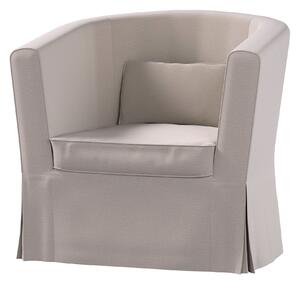 Pokrowiec na fotel Ektorp Tullsta kolor beżowy tkanina welwetowa