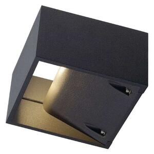 Logs Lampa Ścienna Square LED IP44 Anthracite
