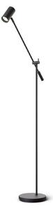 Lampa Podłogowa Belid, czarny, salon, metal