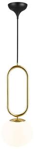 Lampa Wisząca DFTP by Nordlux, złoty | mosiężny, jadalnia, metal