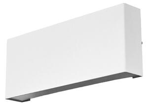 Zewnętrzna Lampa Lindby, Safira, biały, balkon, aluminium, nowoczesny