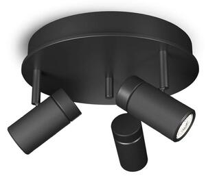 Lampa Sufitowa Herstal, czarny, salon, metal