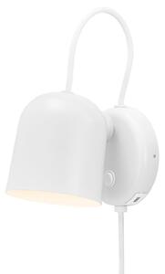 Lampa Ścienna DFTP by Nordlux, Angle, ściemnialny, biały, salon, metal, nowoczesny