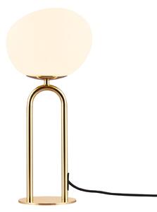 Lampa Stołowa DFTP by Nordlux, Shapes, złoty | mosiężny, salon, szkło, design