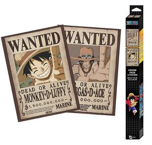 Zestaw upominkowy One Piece - Wanted Luffy Ace