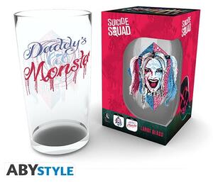 Szklanka Suicide Squad - Harley Quinn Face