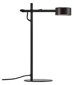 Lampa Stołowa Nordlux, Clyde, ściemnialny, czarny, salon, metal, nowoczesny