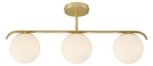Lampa Sufitowa Nordlux, Grant, ściemnialny, złoty | mosiężny, salon, metal