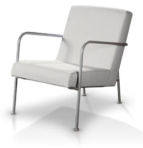 Pokrowiec na fotel Ikea PS kolor beżowy tkanina strukturalna