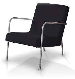 Pokrowiec na fotel Ikea PS kolor czarny tkanina strukturalna