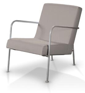 Pokrowiec na fotel Ikea PS kolor beżowy tkanina welwetowa