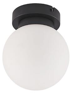 Lampa Sufitowa Lindby, Tavino, ściemnialny, czarny, salon, metal, nowoczesny